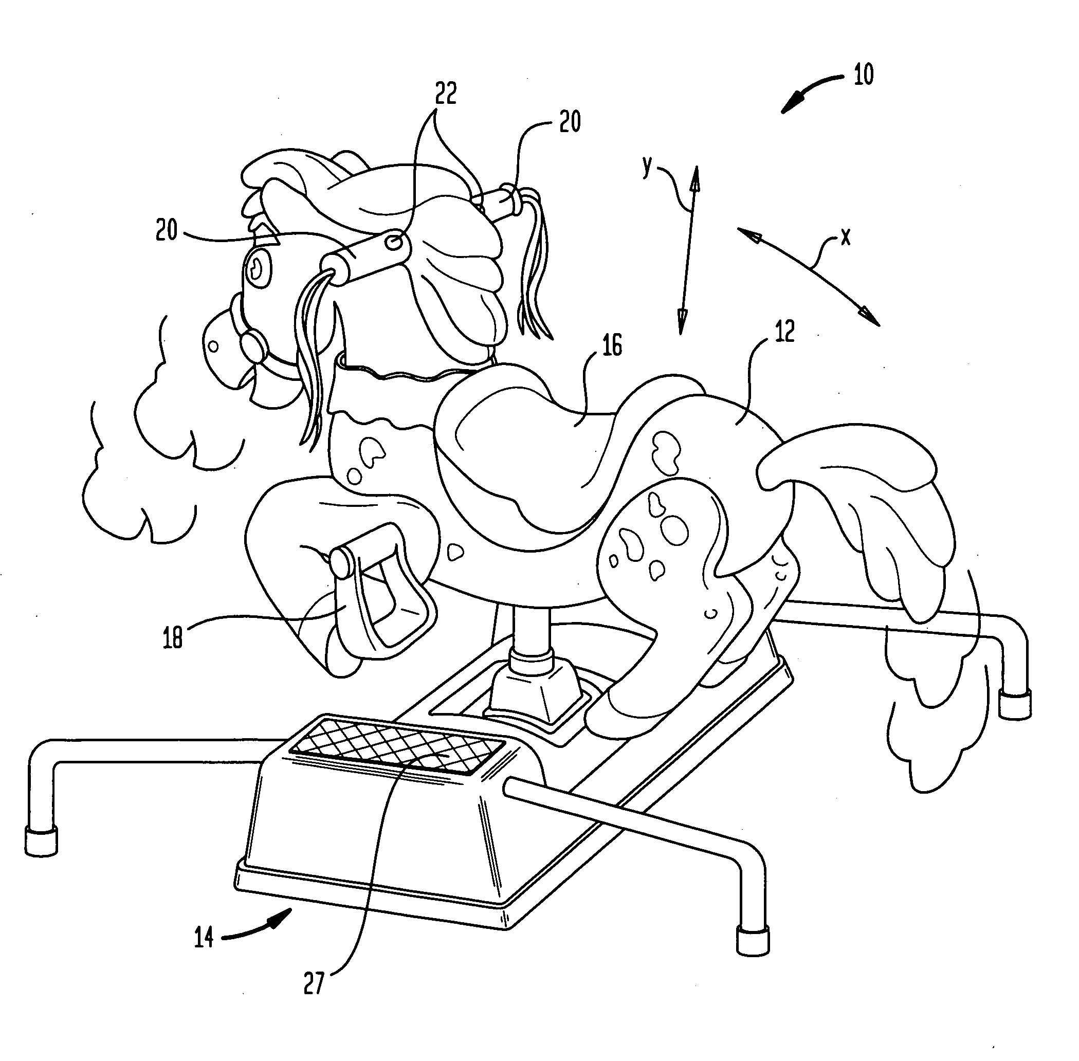 Children's riding device