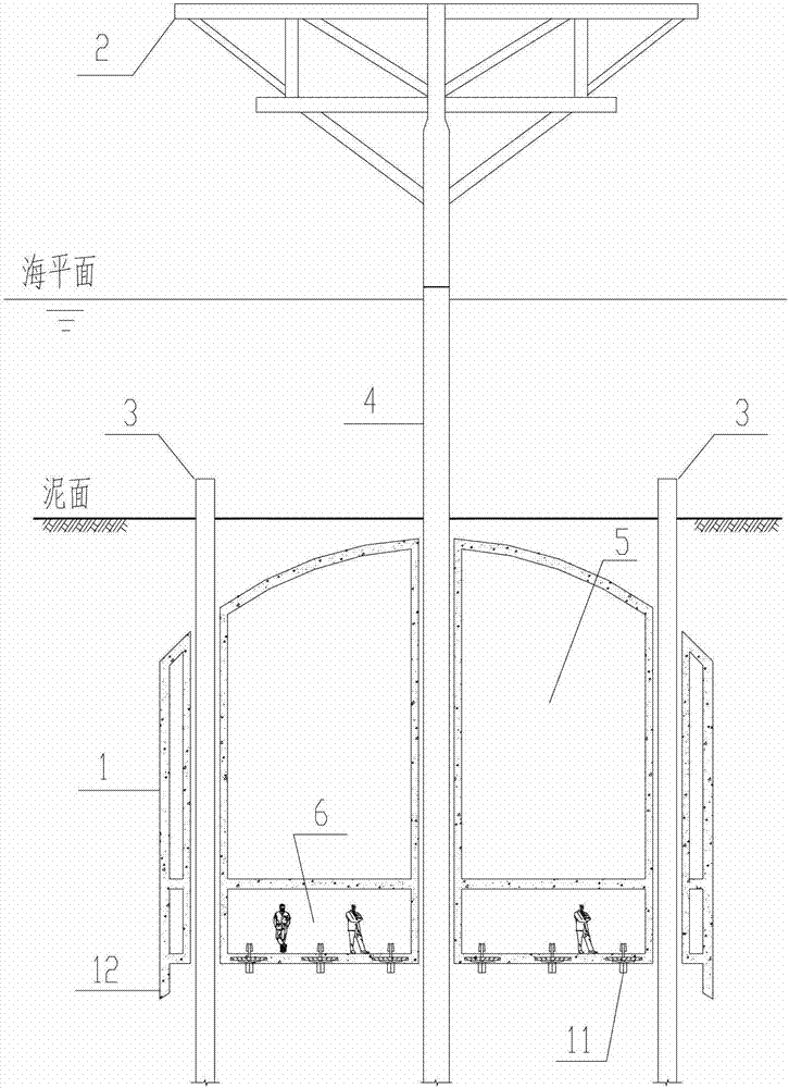 Seabed oil storage system