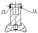 Thumb driving mechanism of hand function rehabilitation training system