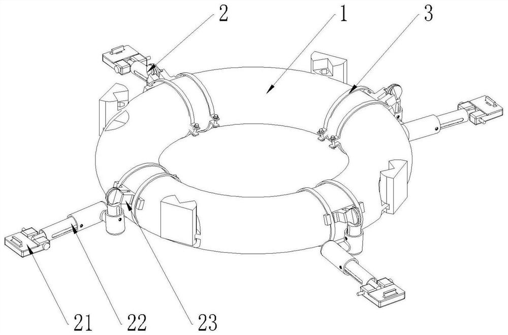 Intelligent lifesaving system based on GPS cruising and attitude resolving and control method