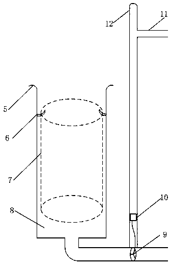 Real-time collection device for trash on water surfaces