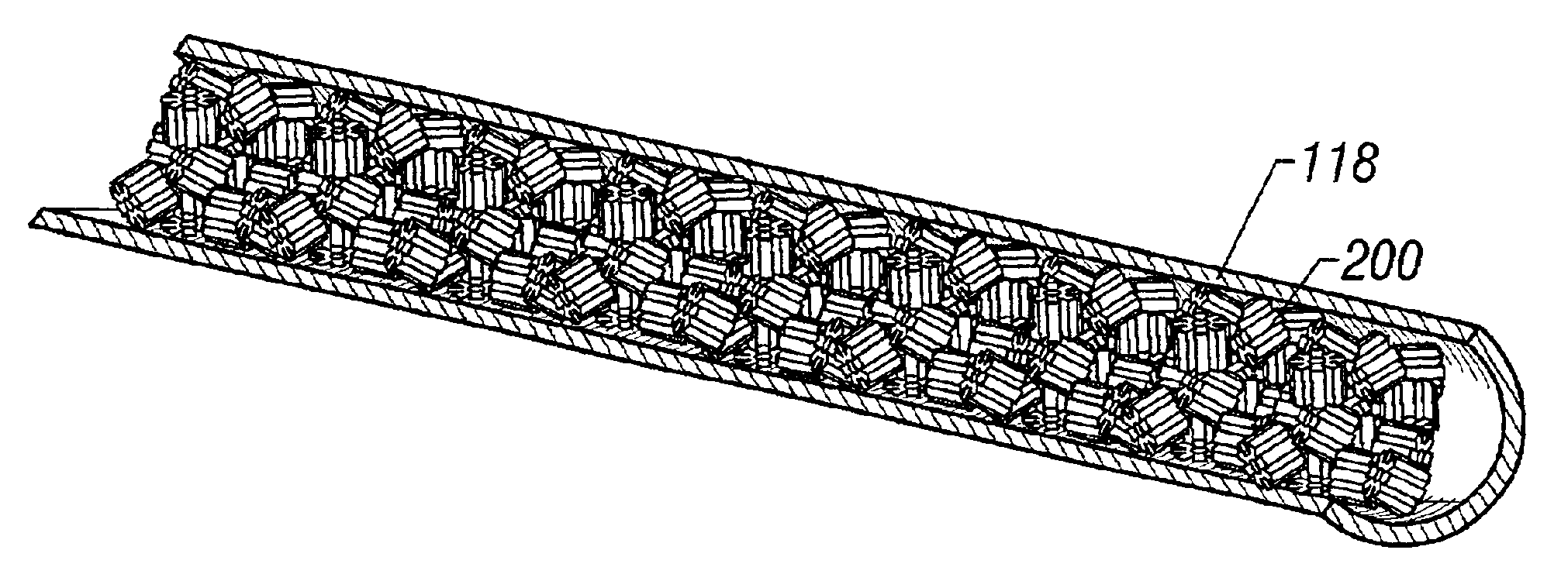 Low pressure drop reforming exchanger