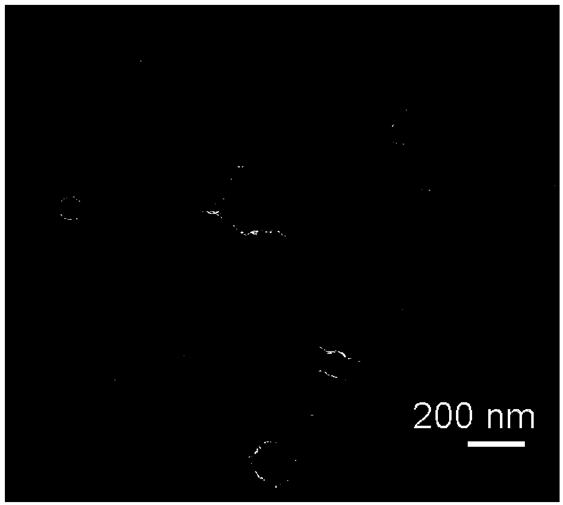 Magnetic-fluorescent difunctional graphene oxide nanocomposite and preparation method thereof