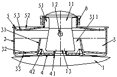 Pressure cooker with anti-splash and oil-water collection function