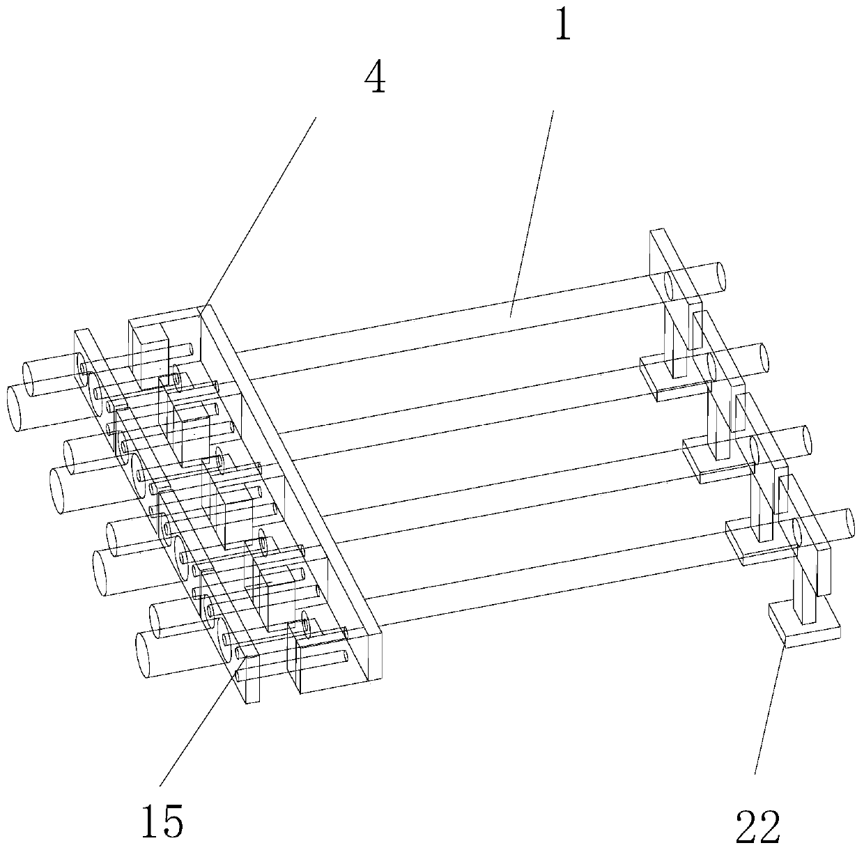 Full-automatic super-long roller kiln for sintering positive electrode material