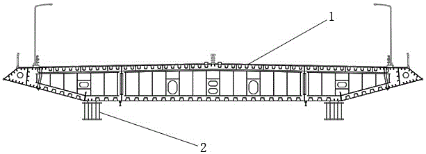 Method for using vertical axial draught fans for conducting vortex vibration control over long-span bridge