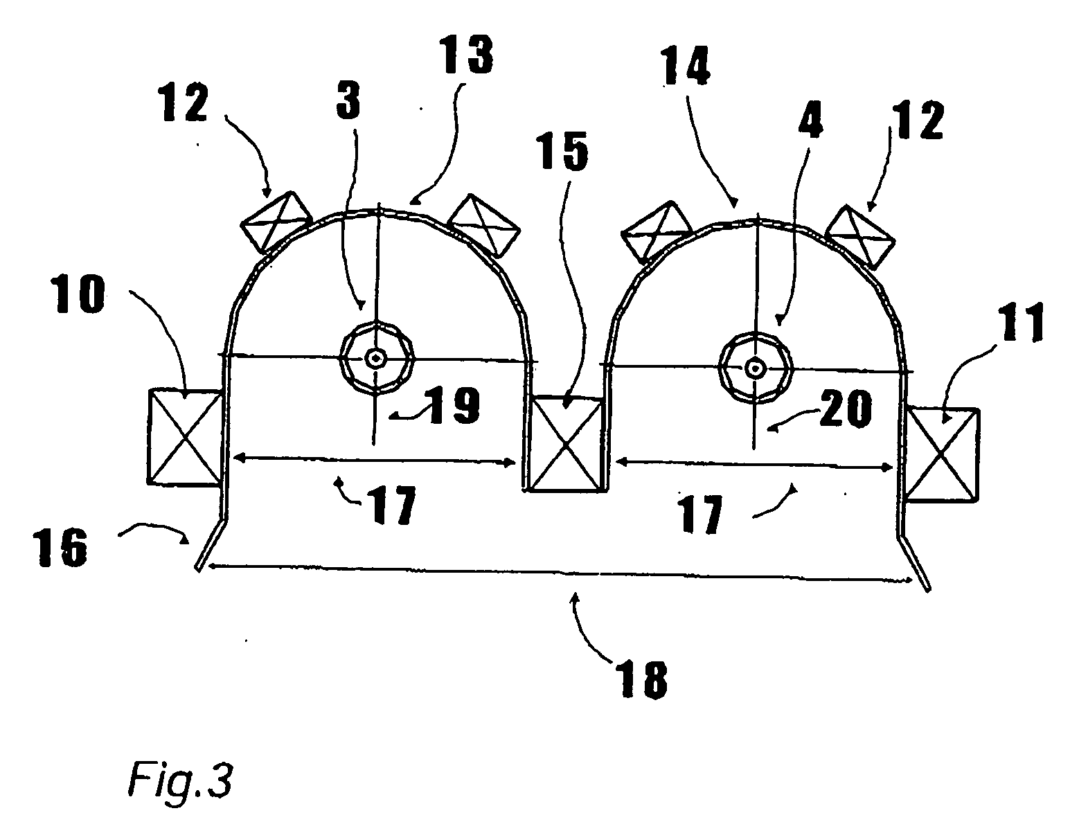 Electron cyclotron resonance (ecr) plasma source having a linear plasma discharge opening