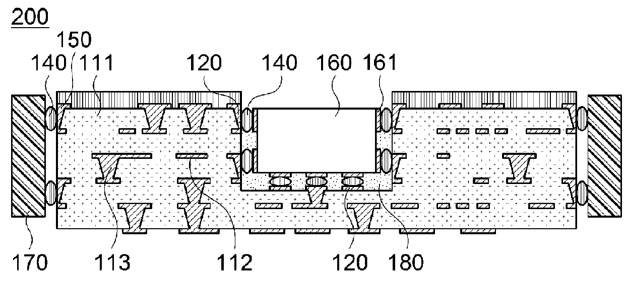 Printed circuit board with embedded electronic component and manufacturing method thereof