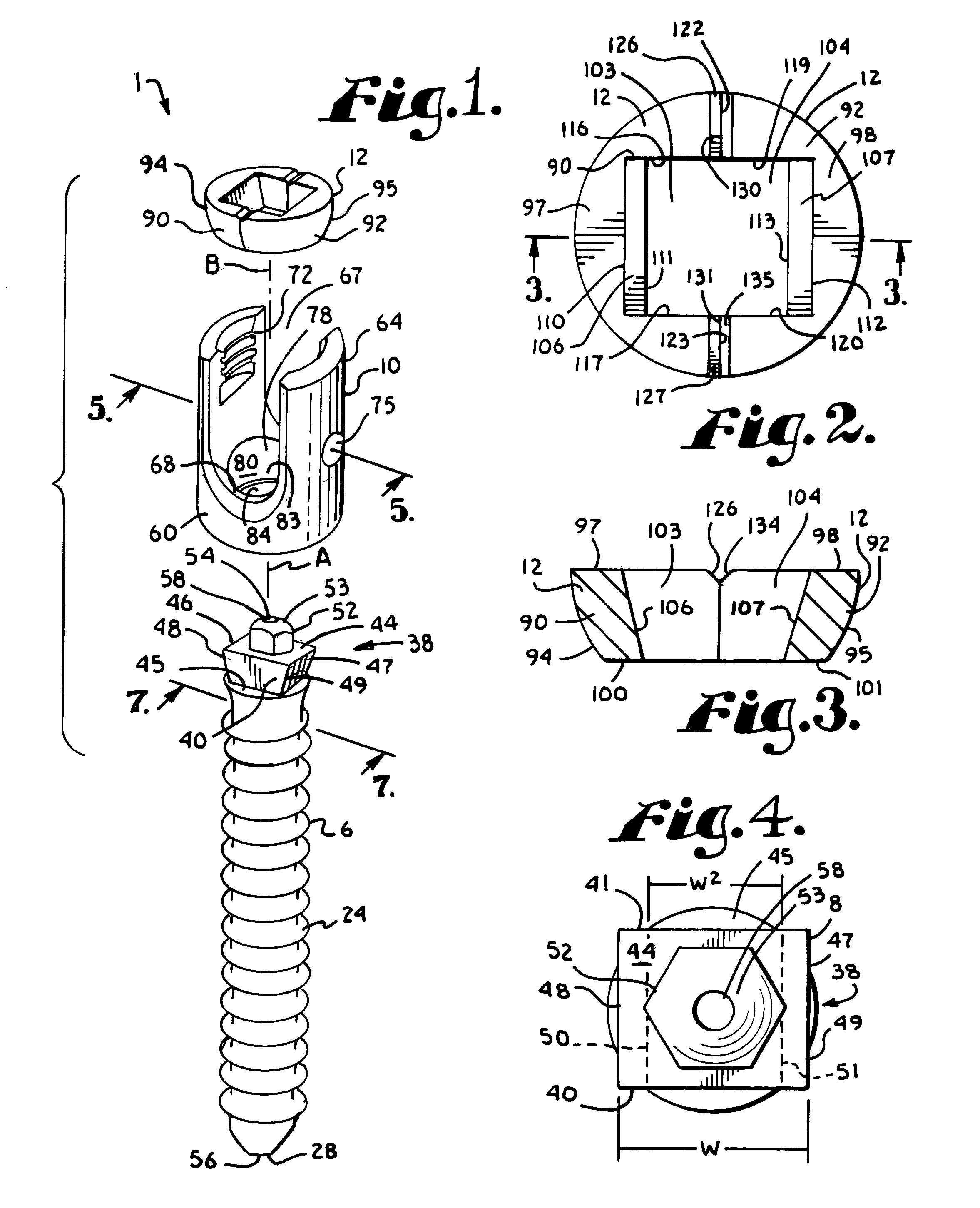 Polyaxial bone screw with multi-part shank retainer