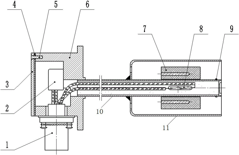 Capacitance-type delayed oil level signal device