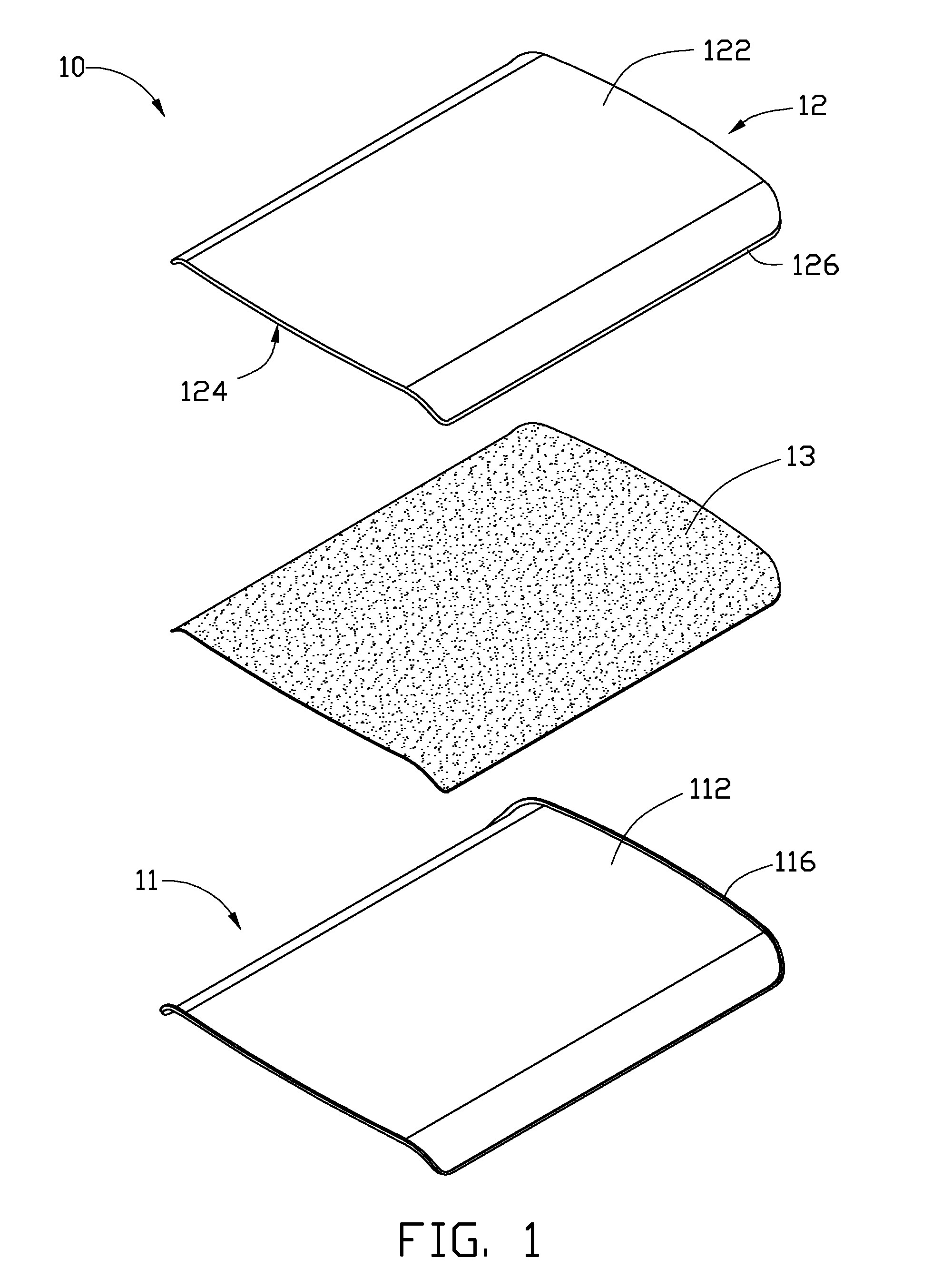 Housing for electronic device and method for making the same