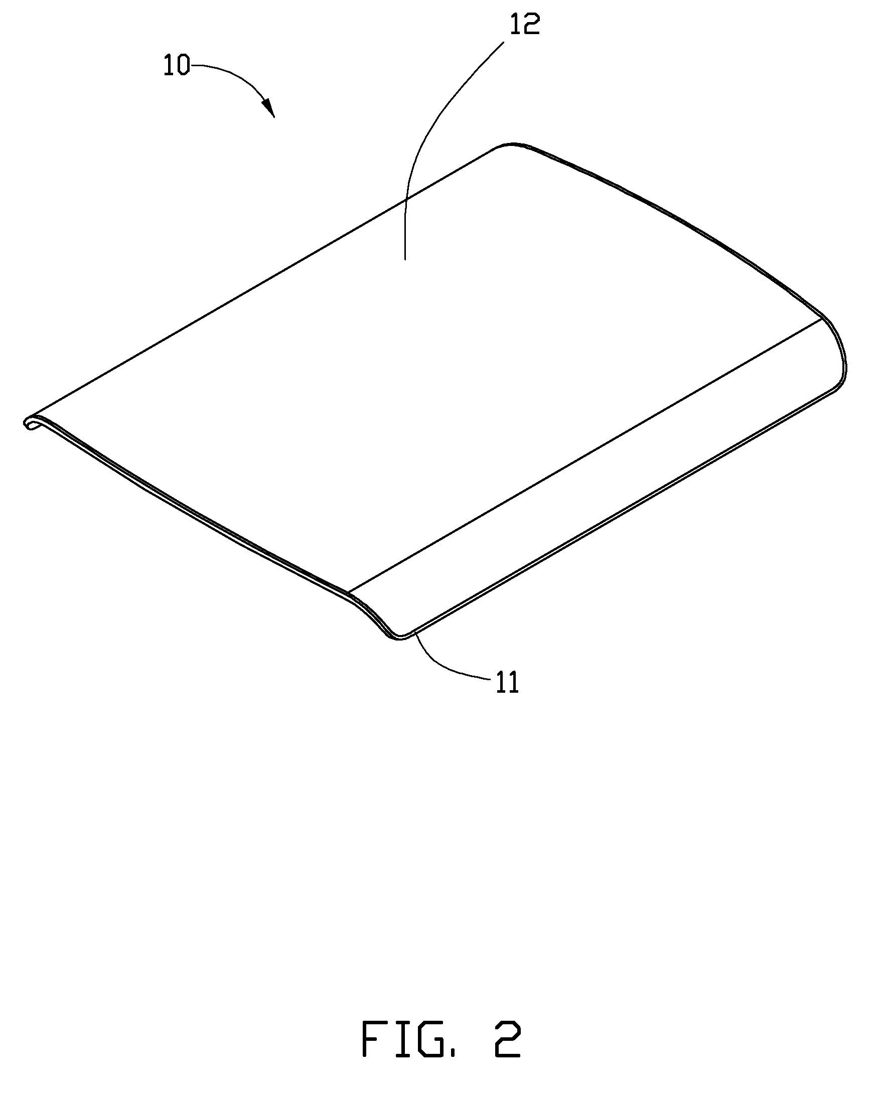 Housing for electronic device and method for making the same