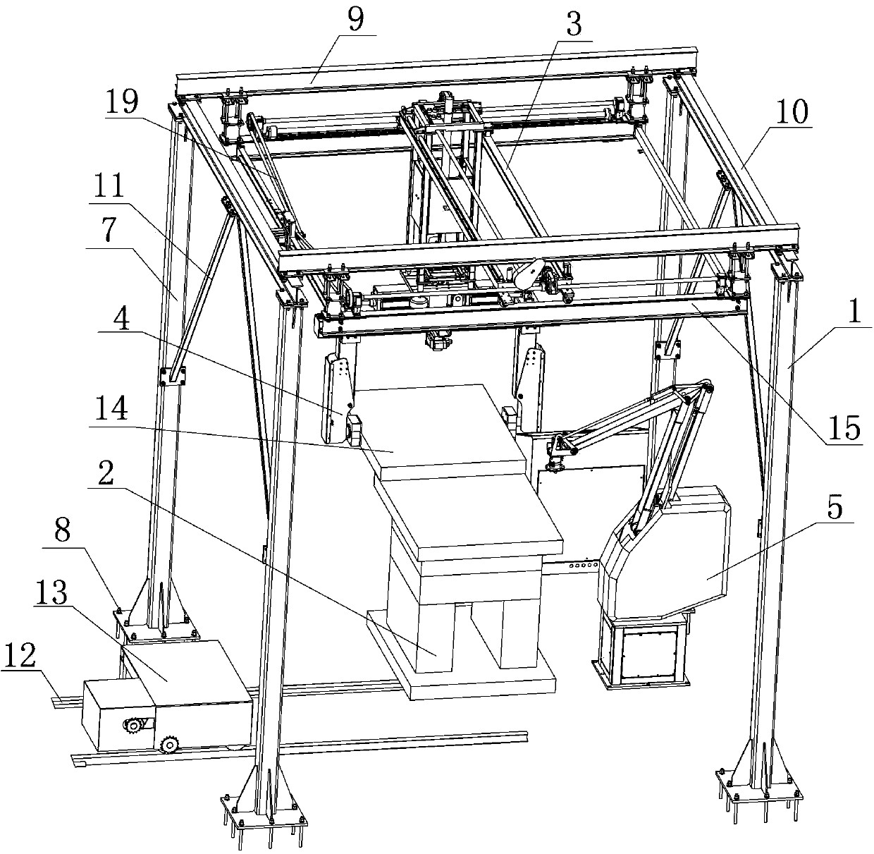 Injection mold automatically-disassembling device