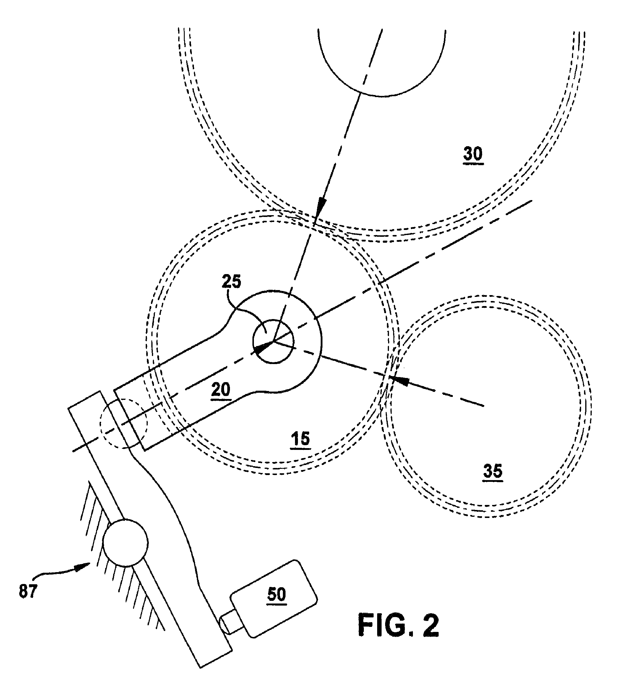 Gear-driven balance shaft apparatus with backlash control