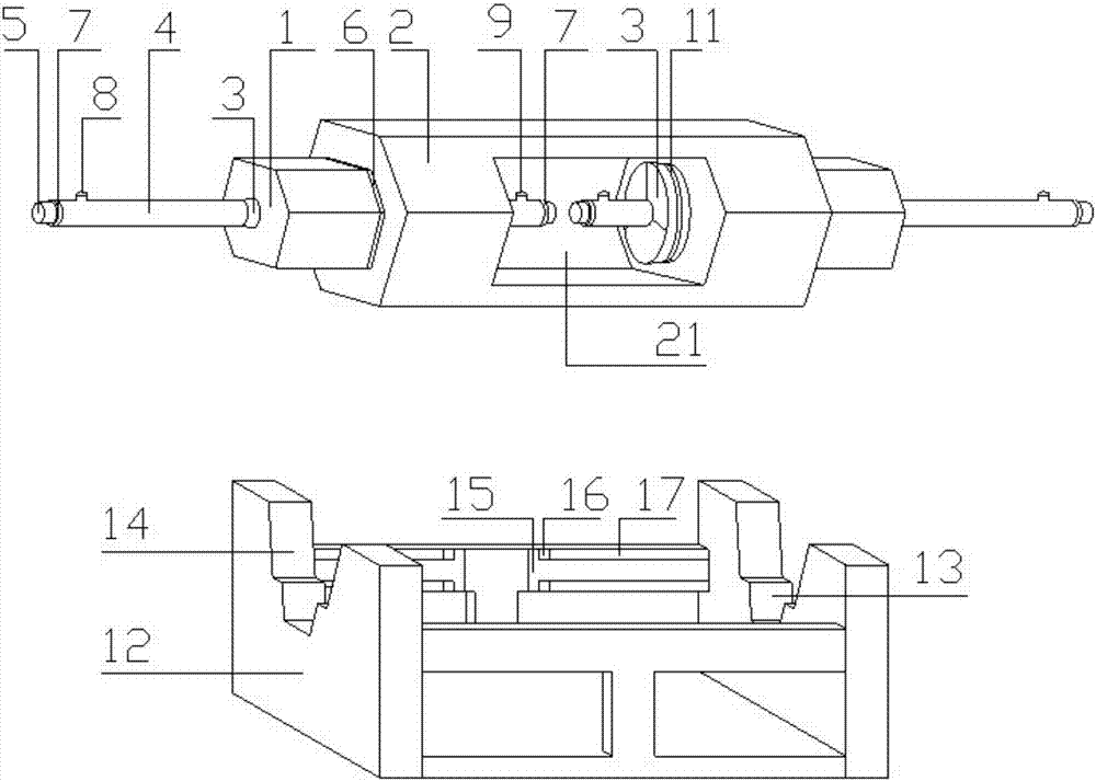 CFRP bar connection type anchorage device and construction method