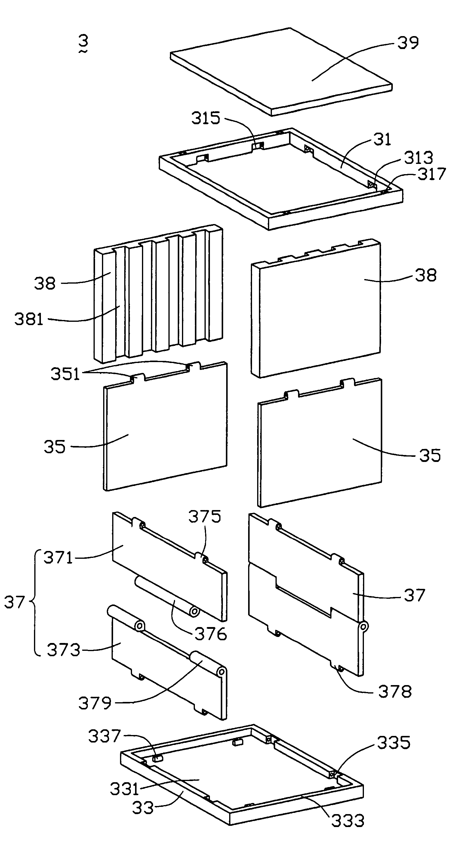 Folding container