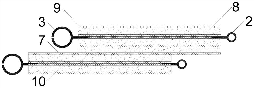 Vertical barrier structure and method of prefabricated assembled bentonite material for underground pollution control