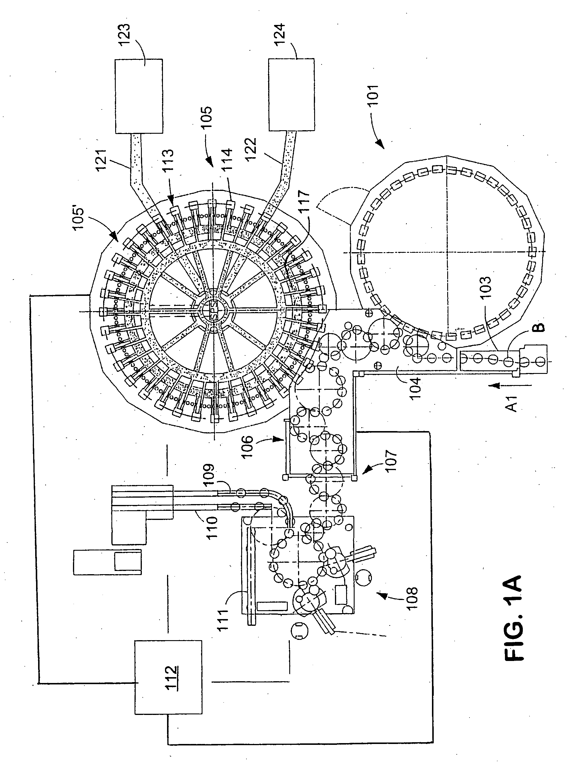 Beverage bottling plant for filling bottles with a liquid beverage filling material having a filling machine with a filling control element