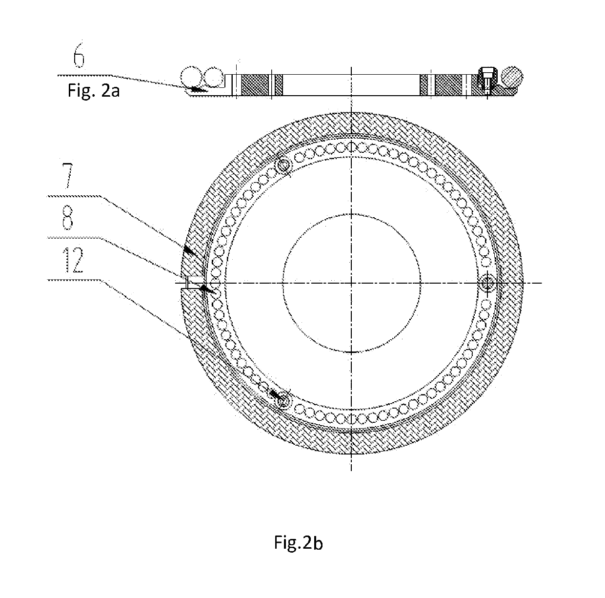 Fixture for suppressing tool vibration on outer rim