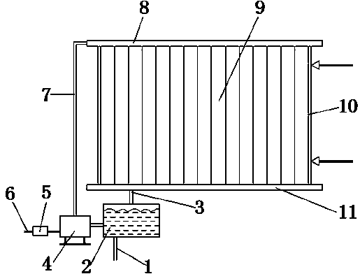 Humidifying and cooling curtain