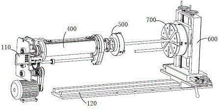 Dual-power mechanism applied to high-precision numerical control machine tool