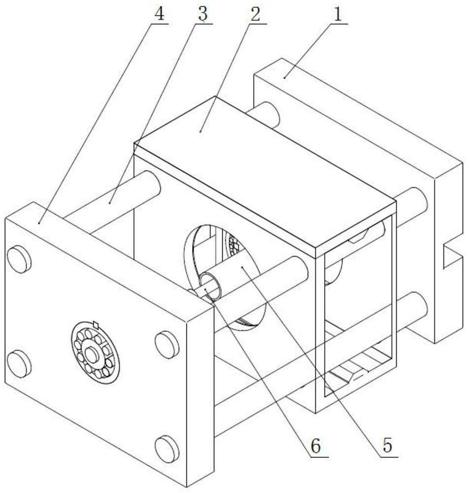 Internal rolling extrusion forming device and forming method for metal cylindrical parts