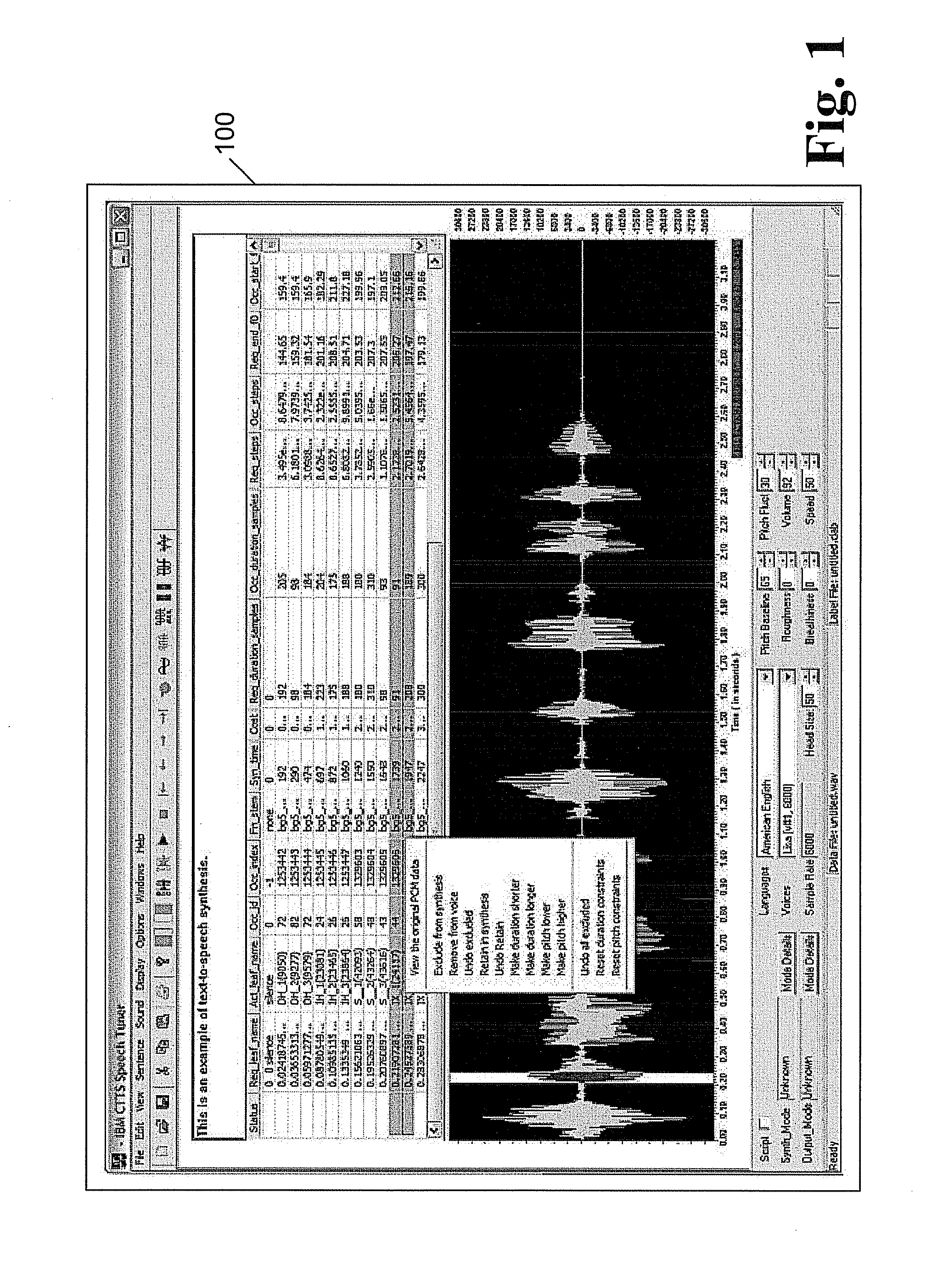 System for tuning synthesized speech