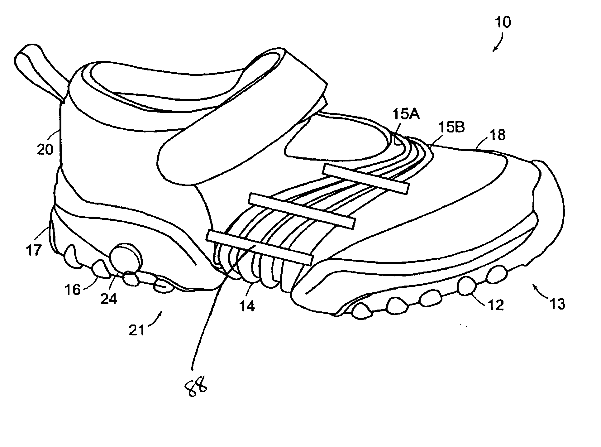 Method of making an expandable shoe