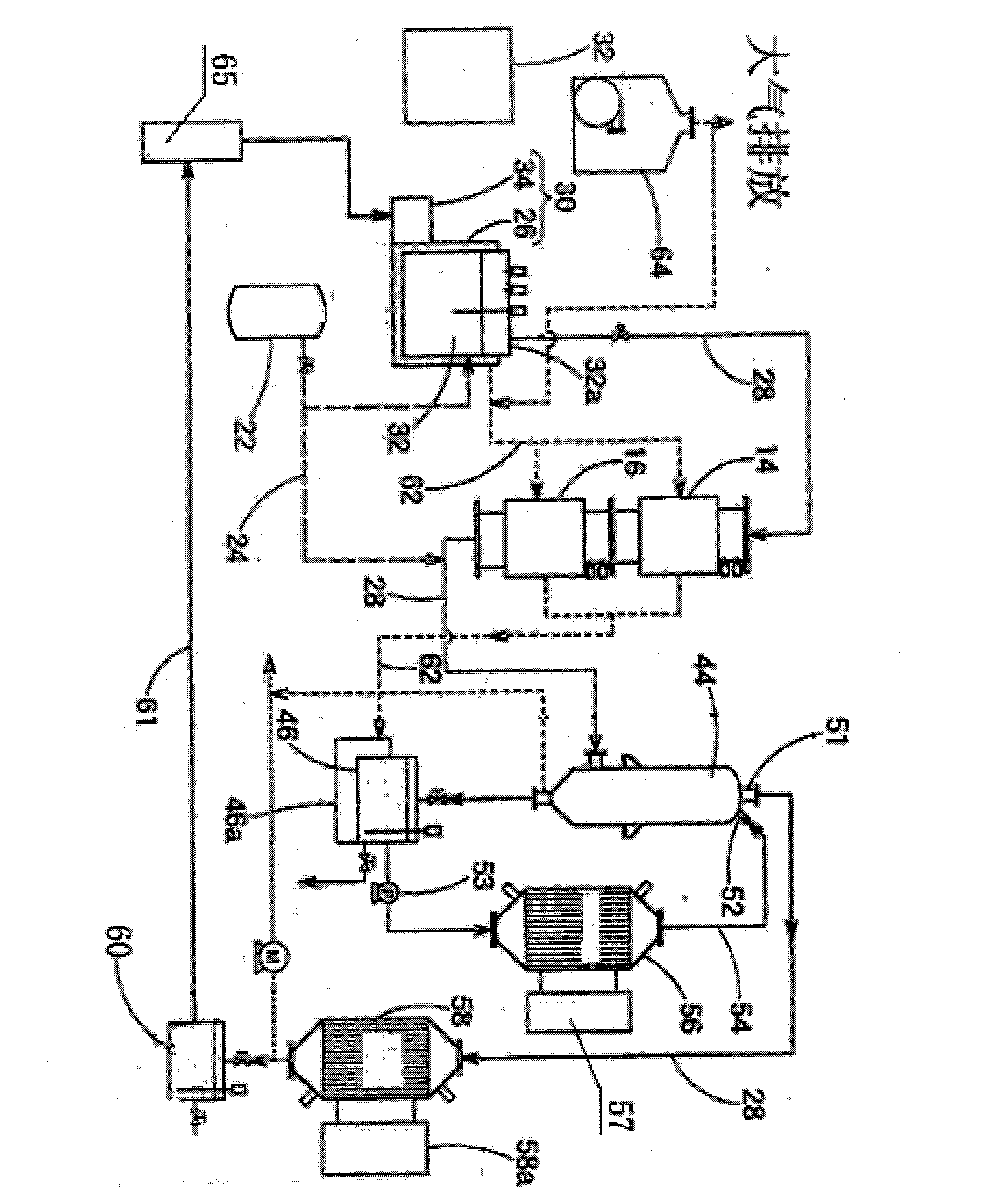 Innocent treatment and oily recovery device of polymer waste