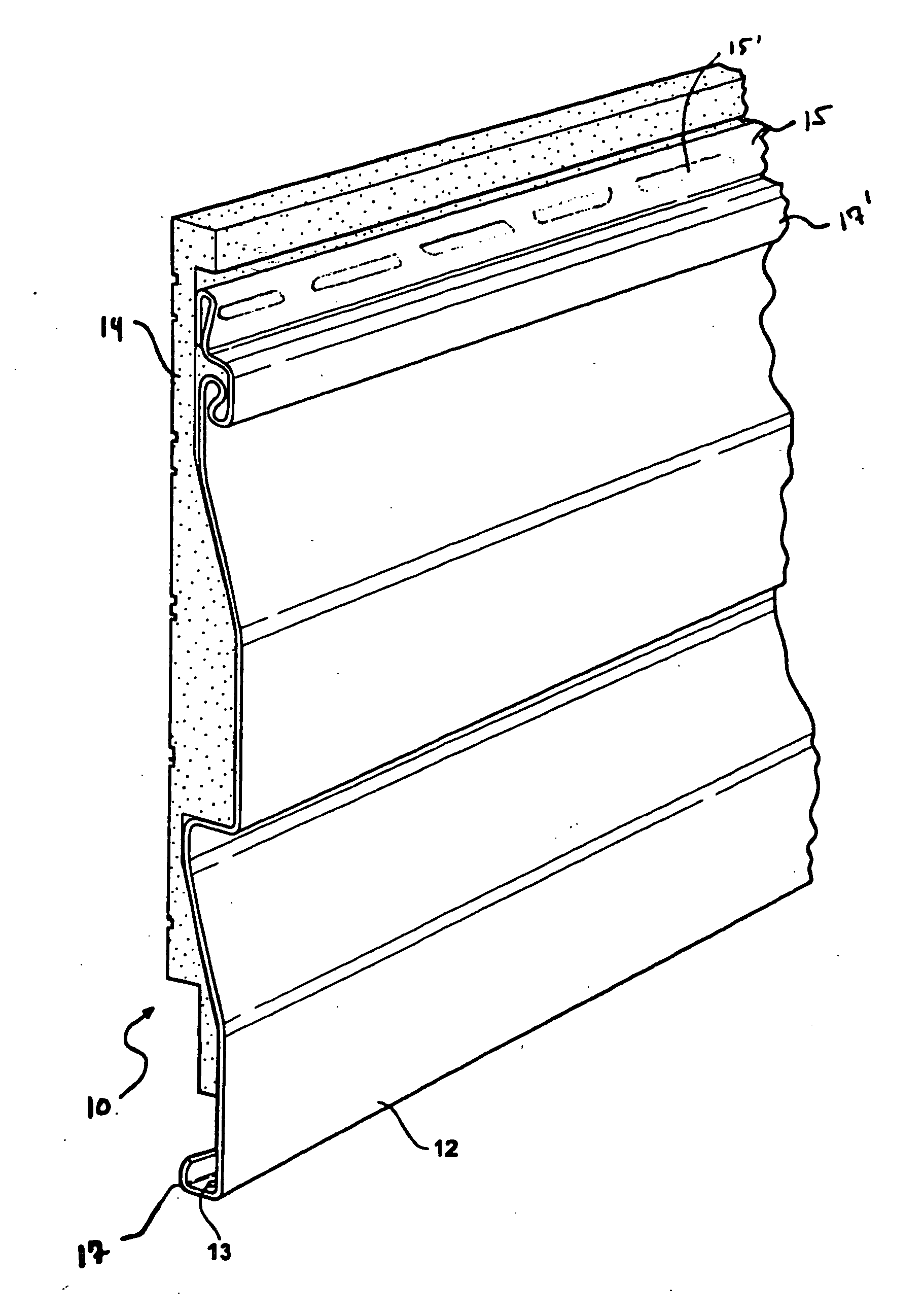 Drainage plane for exterior wall product