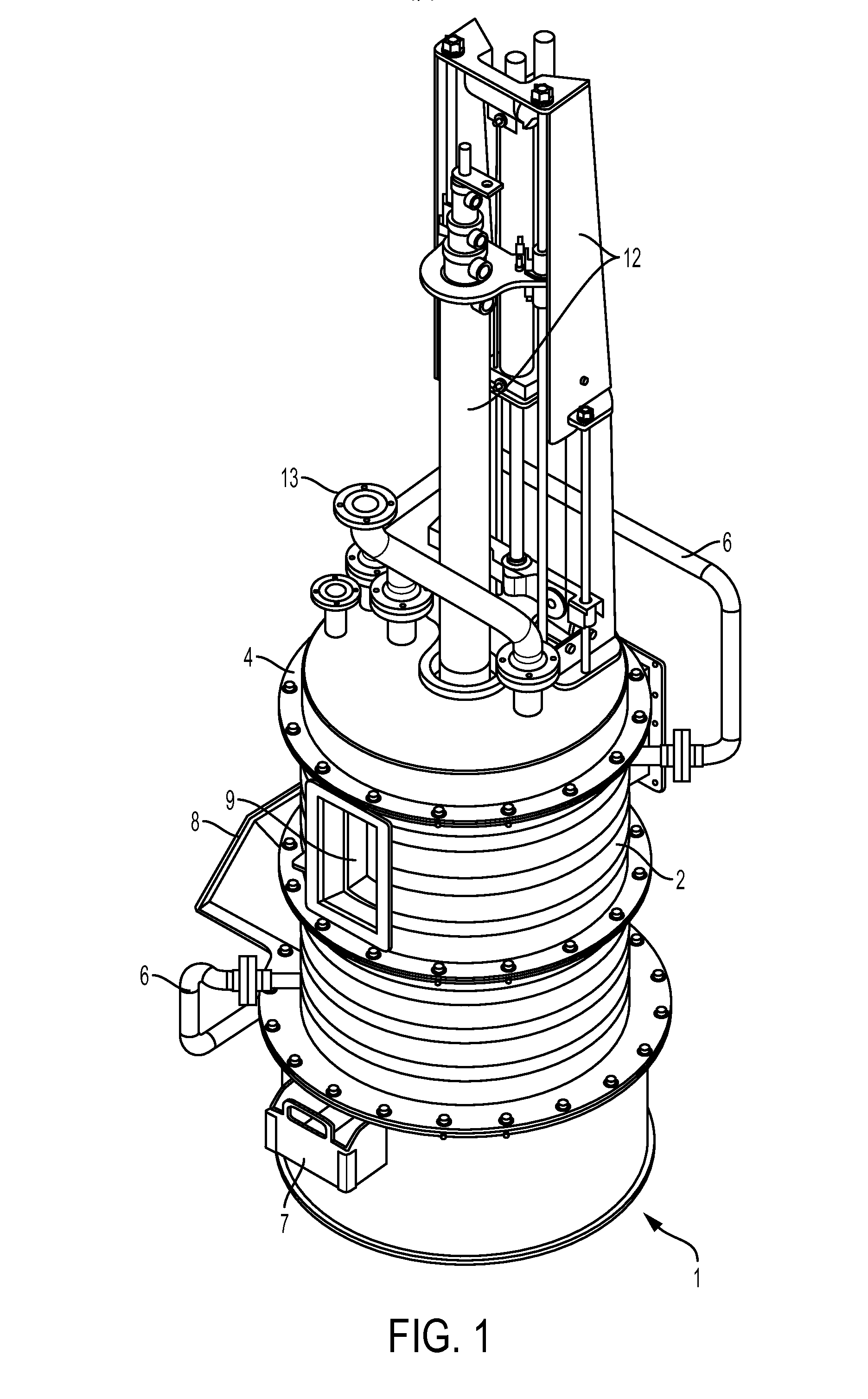 Continuous Ore Process and Apparatus Using Plasma