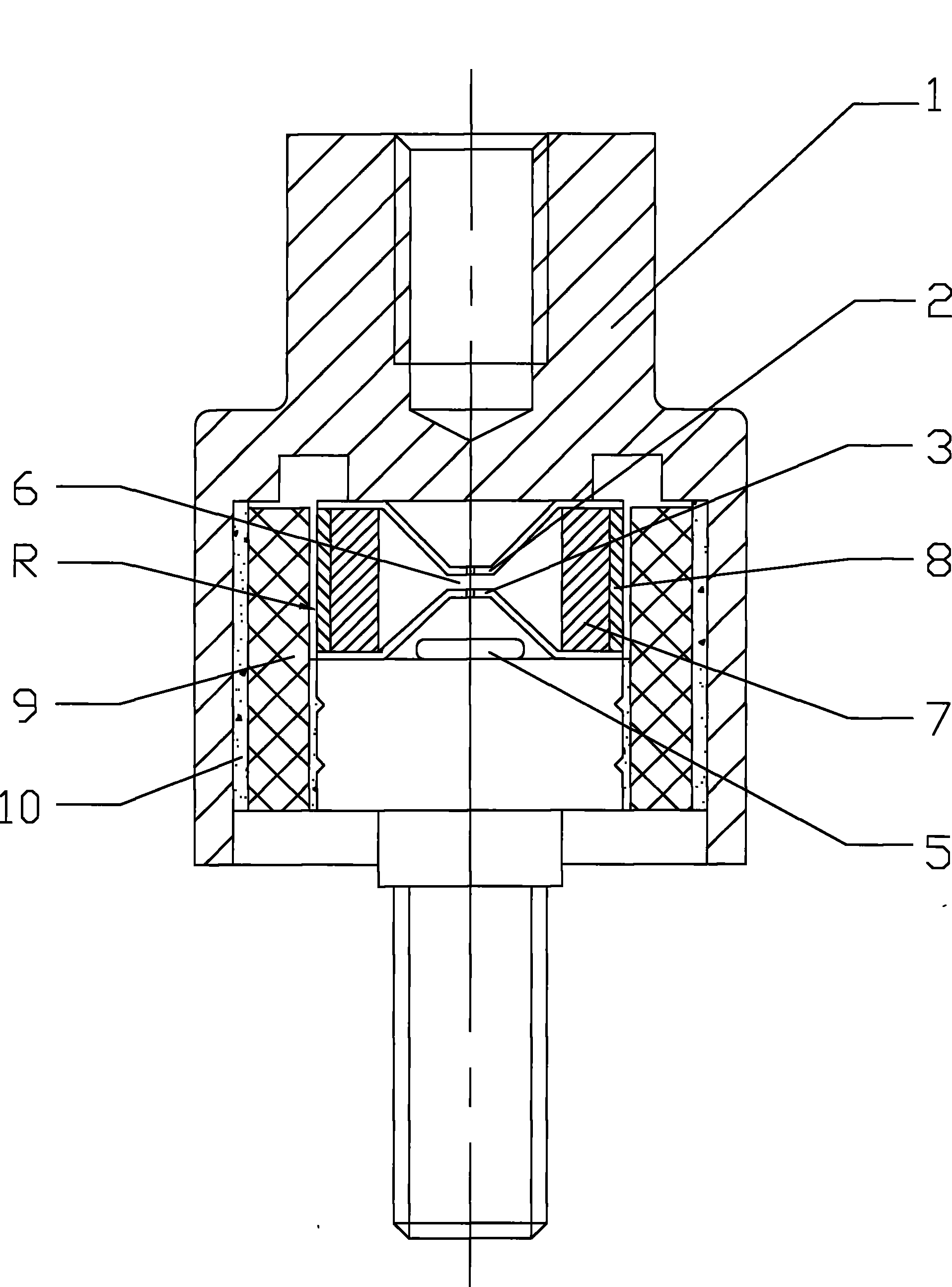 Heat explosion type releasing device for lightning arrester