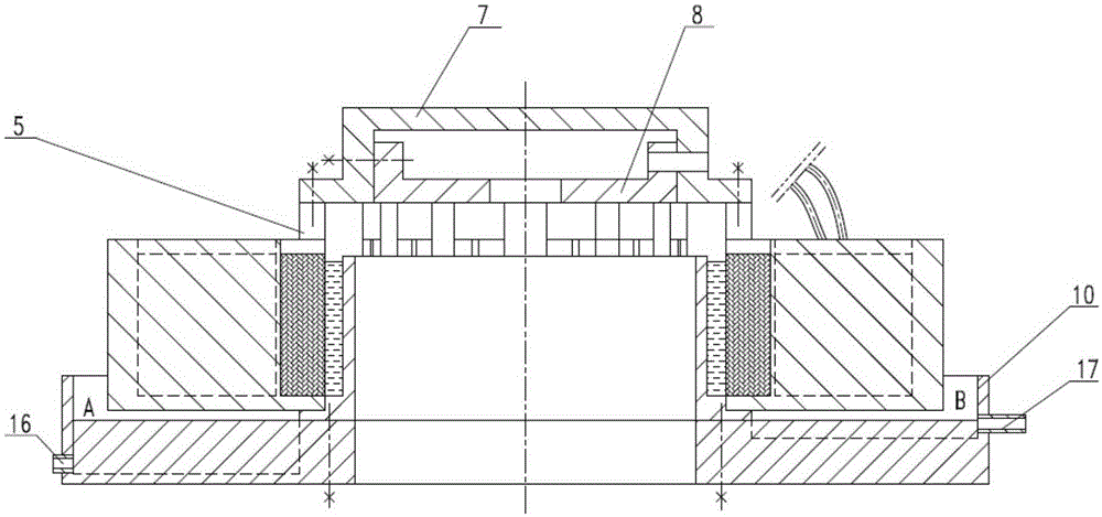 Semiconductor cooler-type centrifugal molecular distillation device