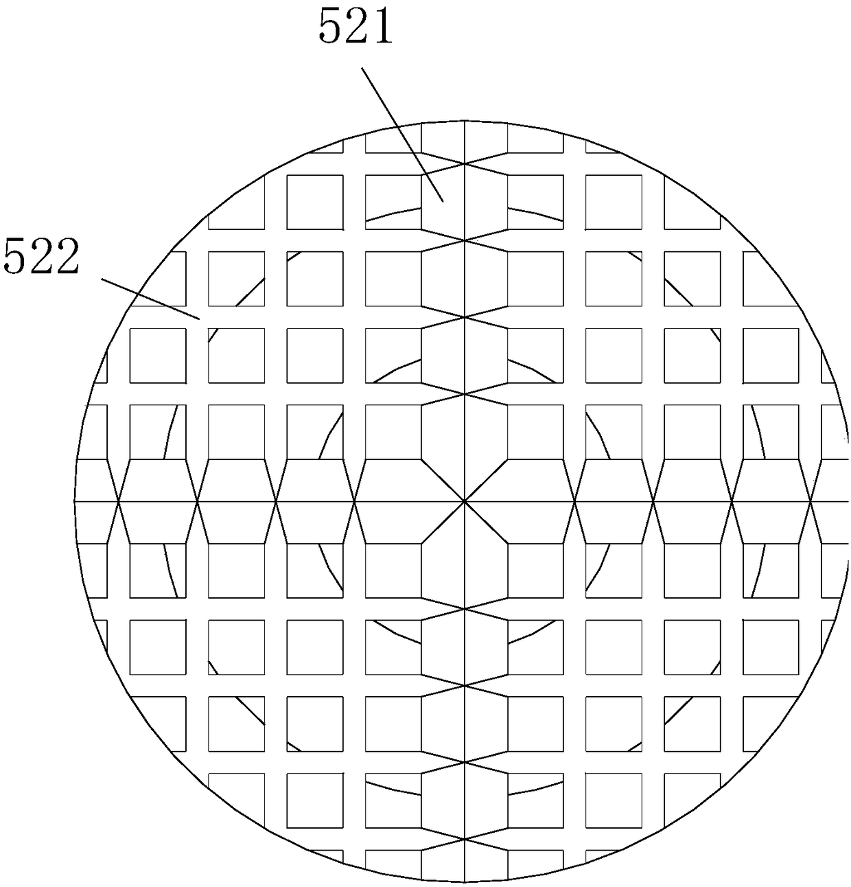 Pressure-relief clean water connection flange of seawater desalting device