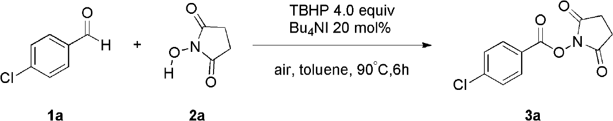 N-hydroxy ester preparation method