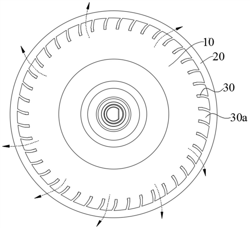 Wind wheel, centrifugal fan and clothes drying equipment