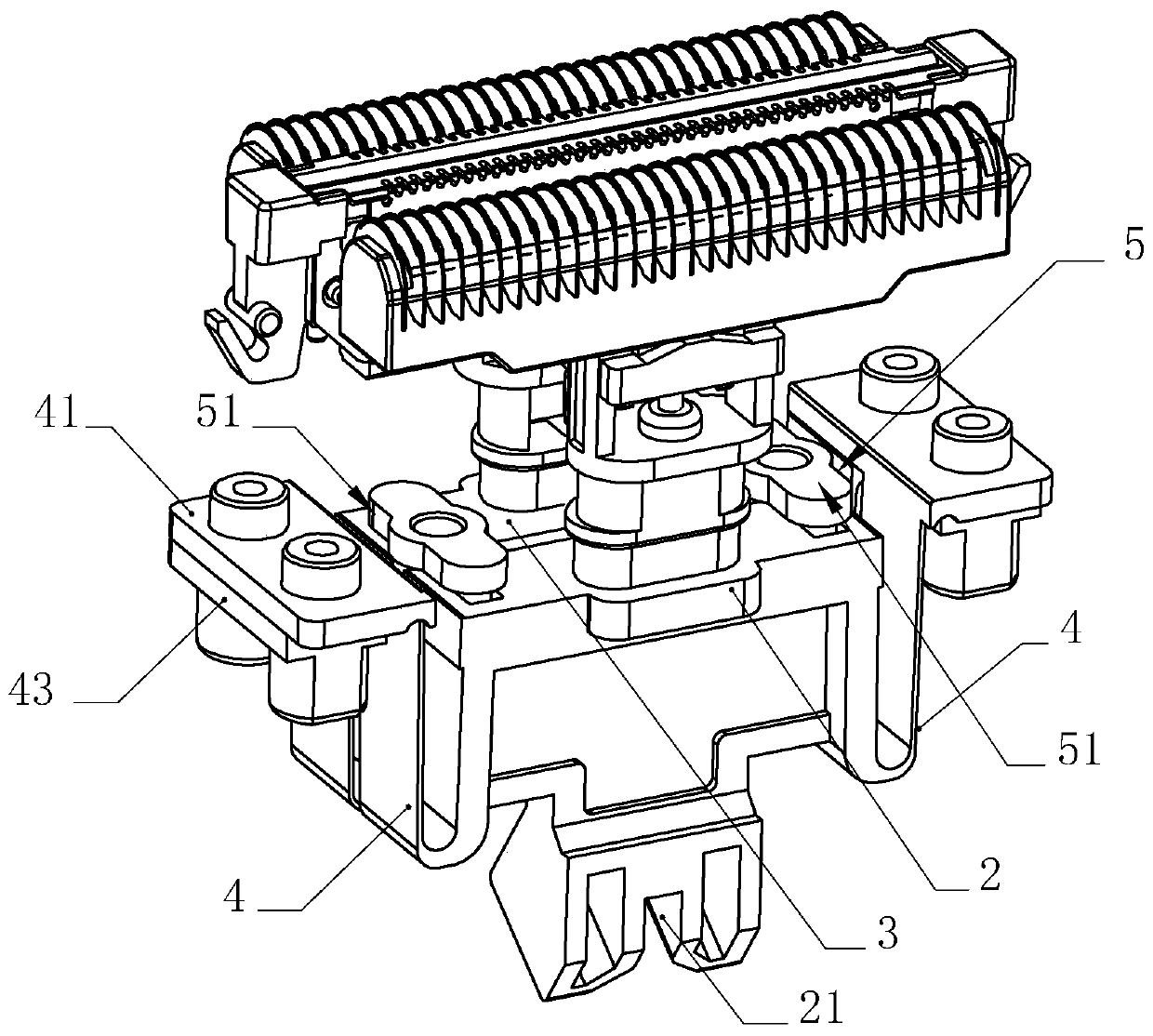 Cutting head device and shaver