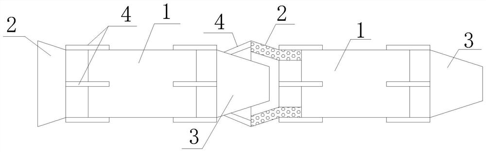 An interventional stent for preventing massive bleeding in the Department of Cardiology