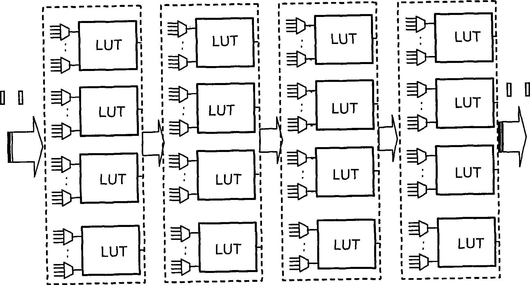 Virtual FPGA structural modeling and mapping method thereof