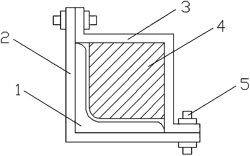 Steel Tower Angle Steel Anti-Bending and Torsional Instability Reinforcing Device