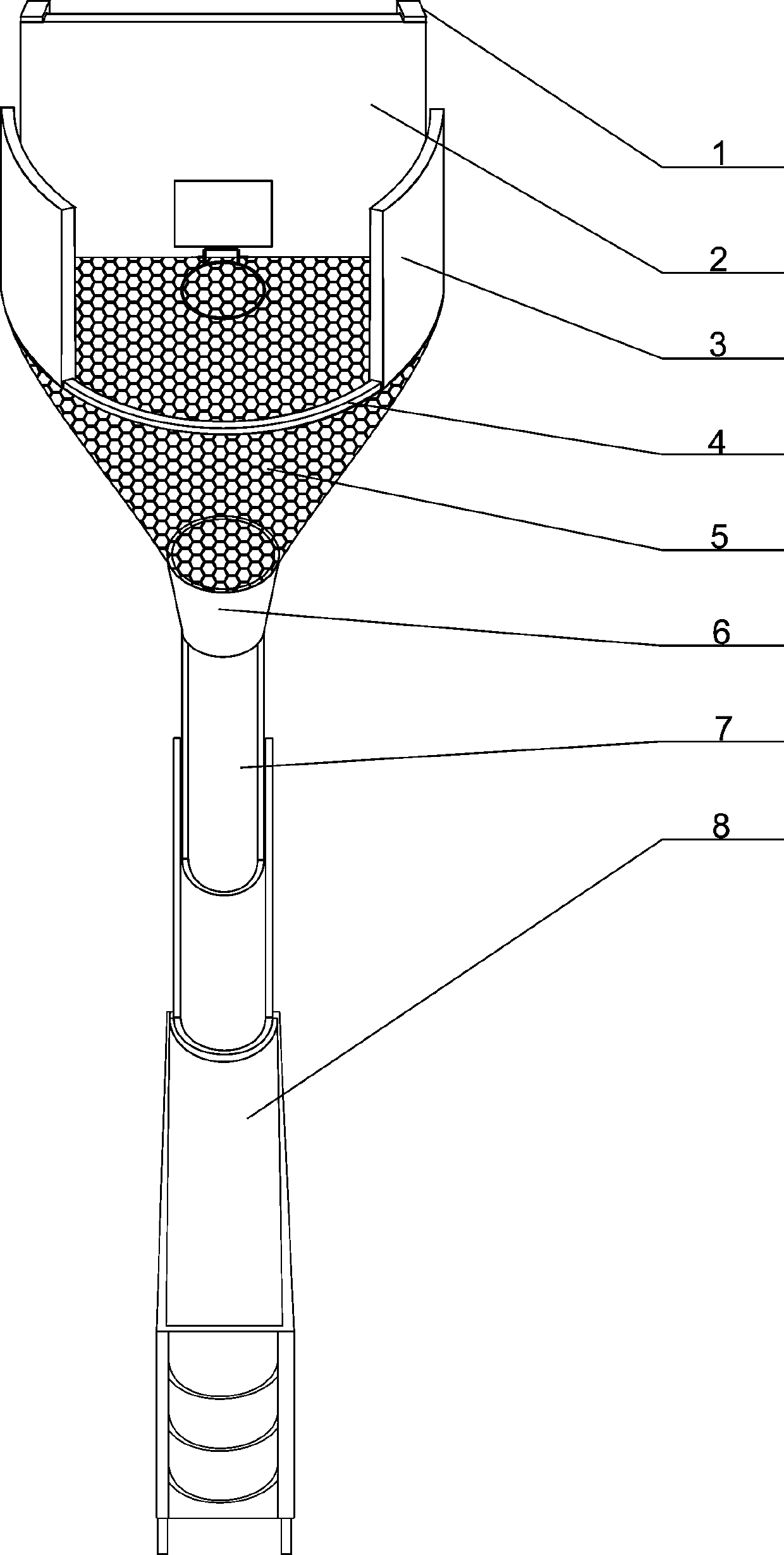 Basketball training device capable of realizing single-person repeated shooting practice