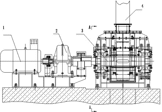 Calcium carbide crushing method