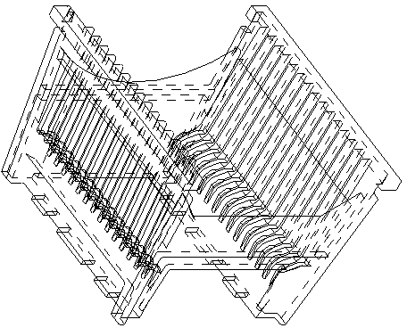 Corrosion method for germanium substrate sheet of solar battery