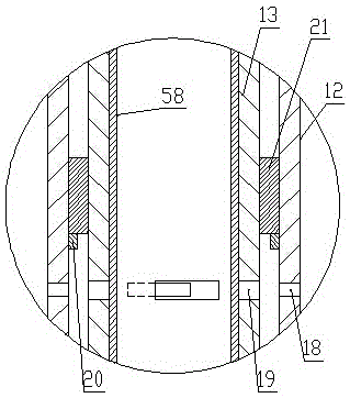 High-voltage switch cabinet capable of being automatically cooled and cleaned