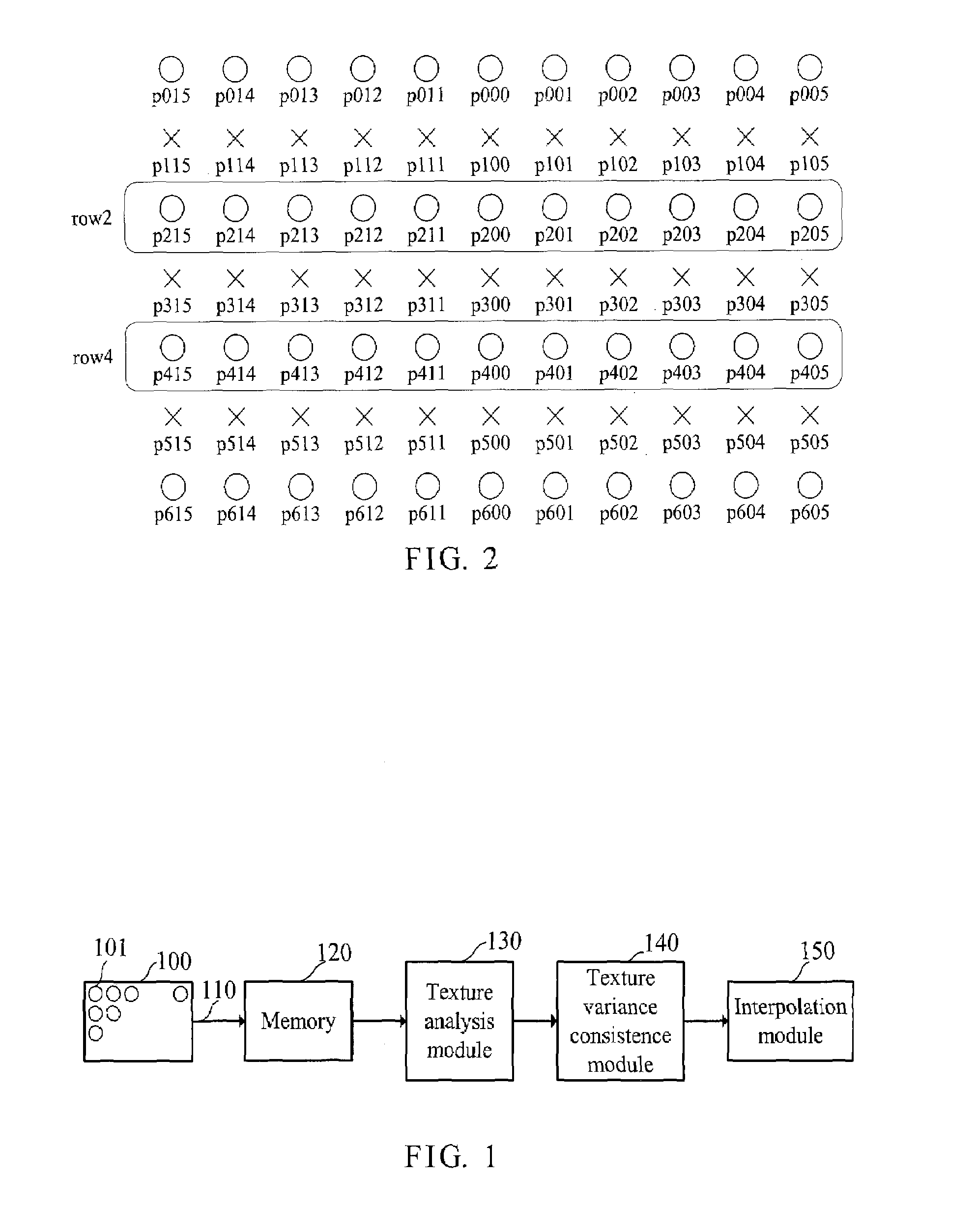 Directional interpolation method and device for increasing resolution of an image