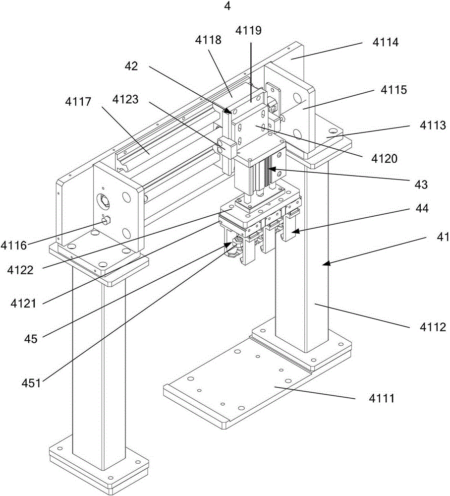 Automatic pin supply equipment