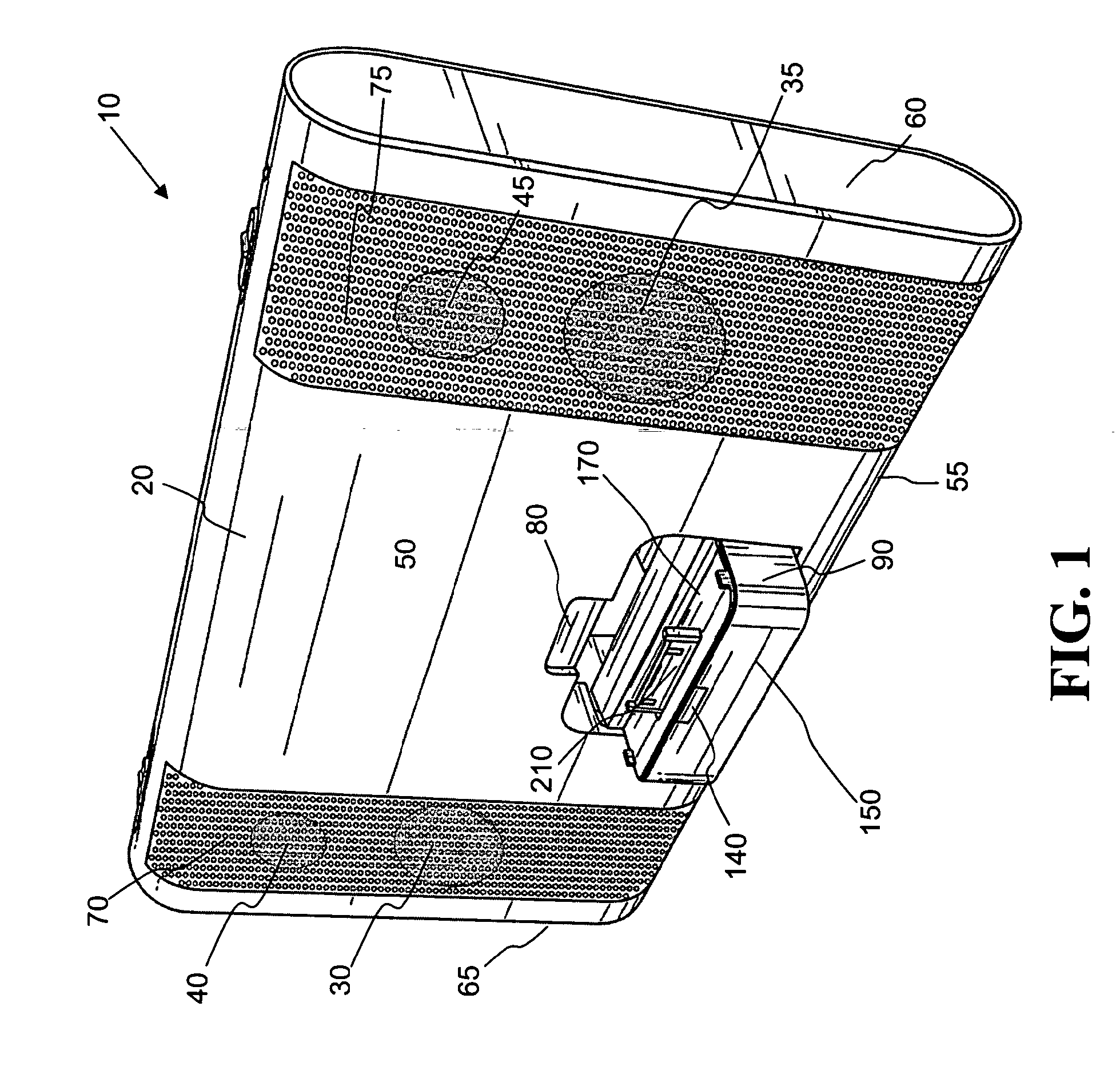 Compact portable media reproduction system