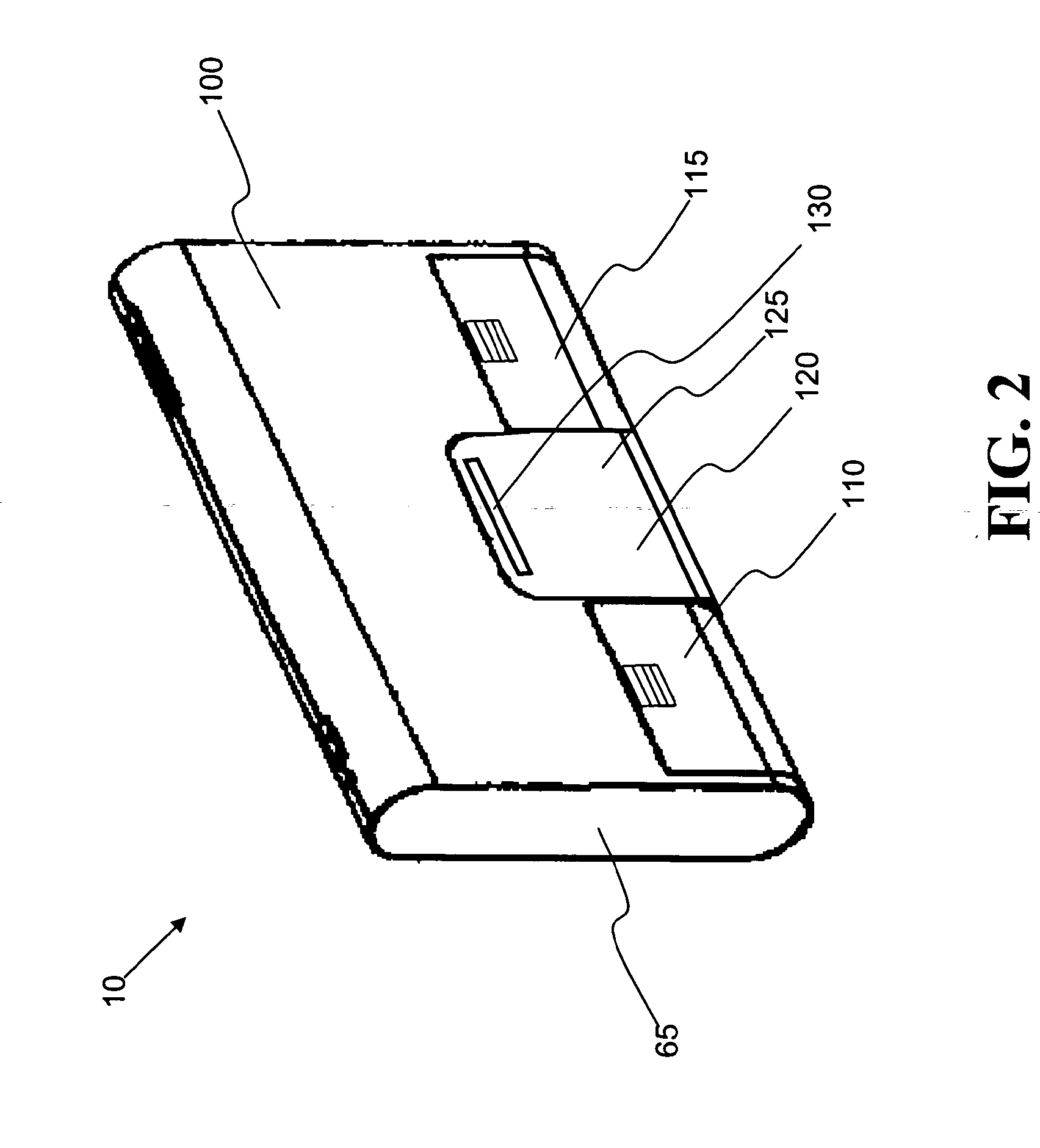 Compact portable media reproduction system