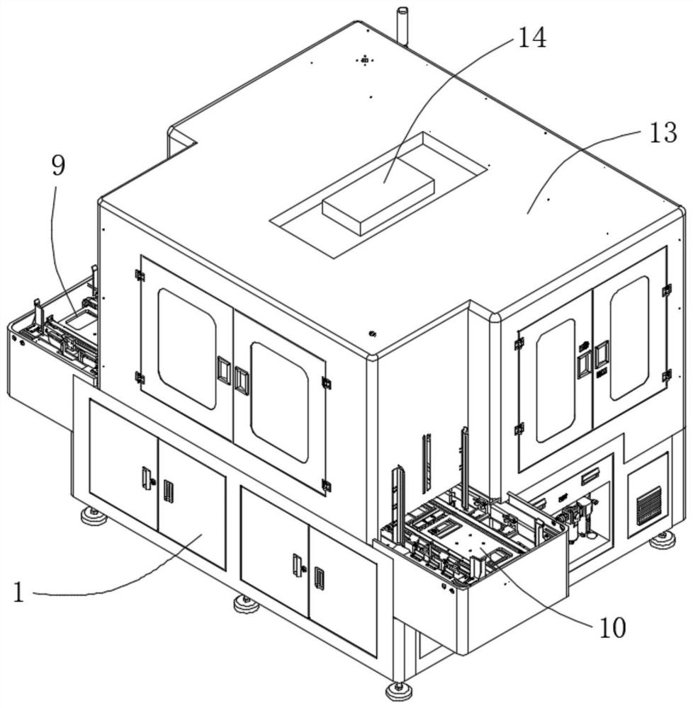 Double-sided film tearing equipment