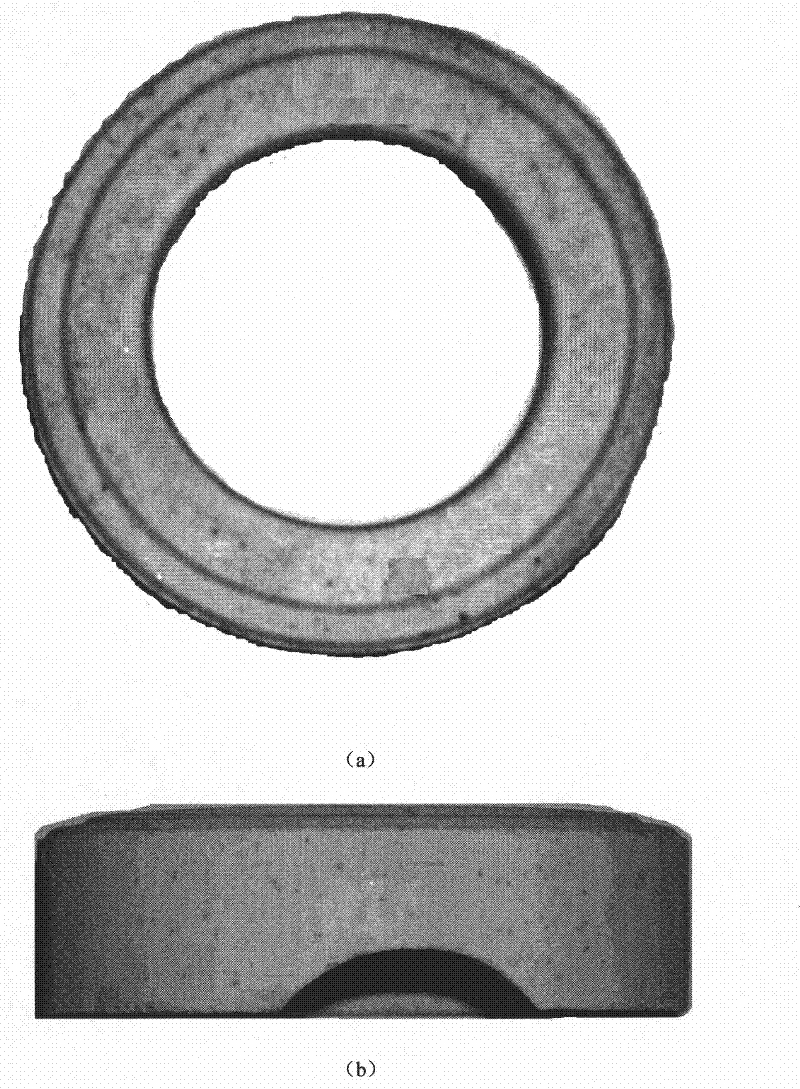 Mullite-corundum deflecting yoke core frame for burning and preparation thereof